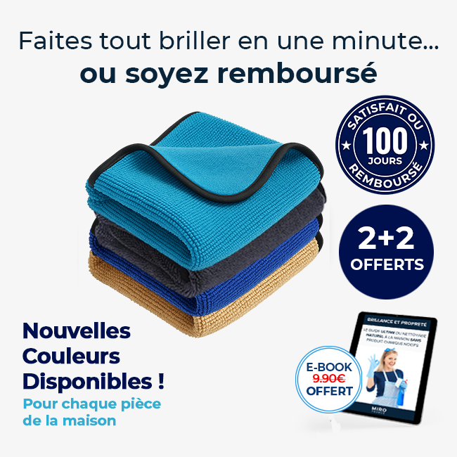 MiroLuxe™ – Chiffon Microfibre Nettoyant