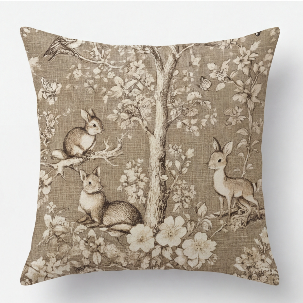 Dernier Jour -50% | Everbloom™ Housses de coussin botaniques vintage