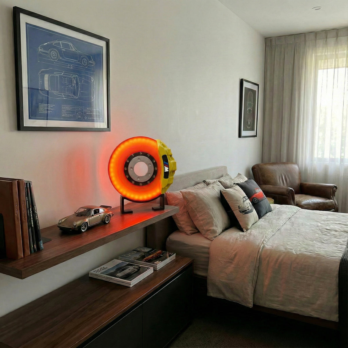 FreinLumière™ – Lampe LED Disque de Frein Automobile