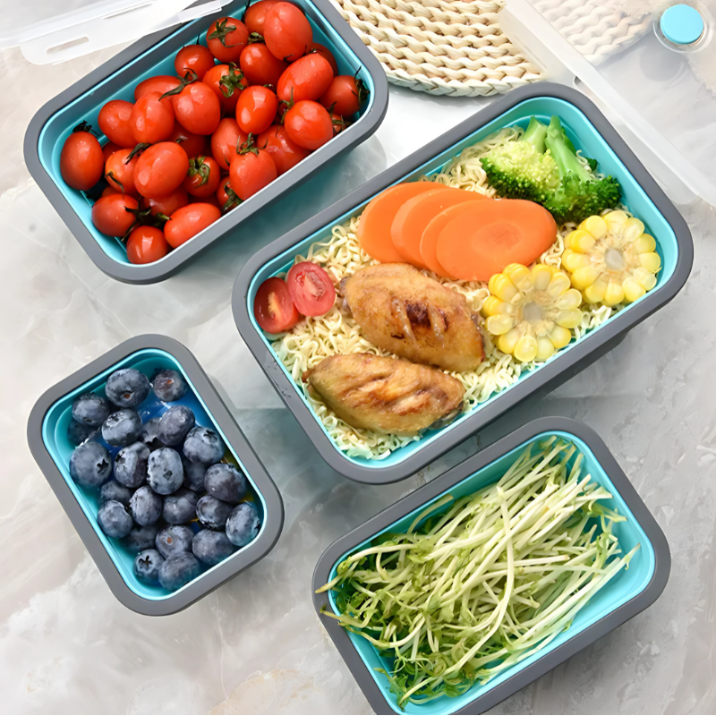FlexiStore™ Set de Boîtes Alimentaires Pliables