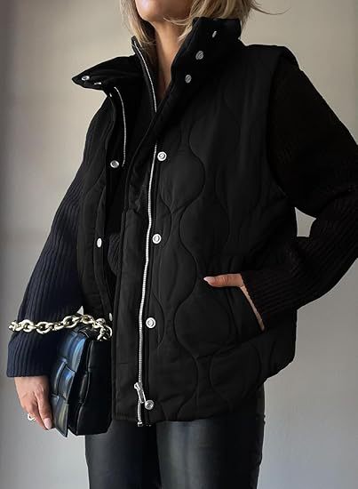 Élancia™ – Gilet Matelassé Sans Manches pour Femme