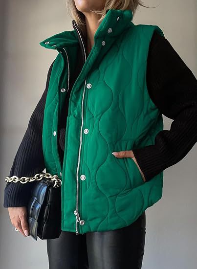 Élancia™ – Gilet Matelassé Sans Manches pour Femme