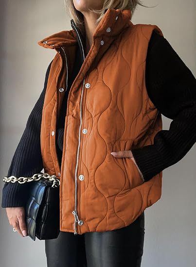 Élancia™ – Gilet Matelassé Sans Manches pour Femme