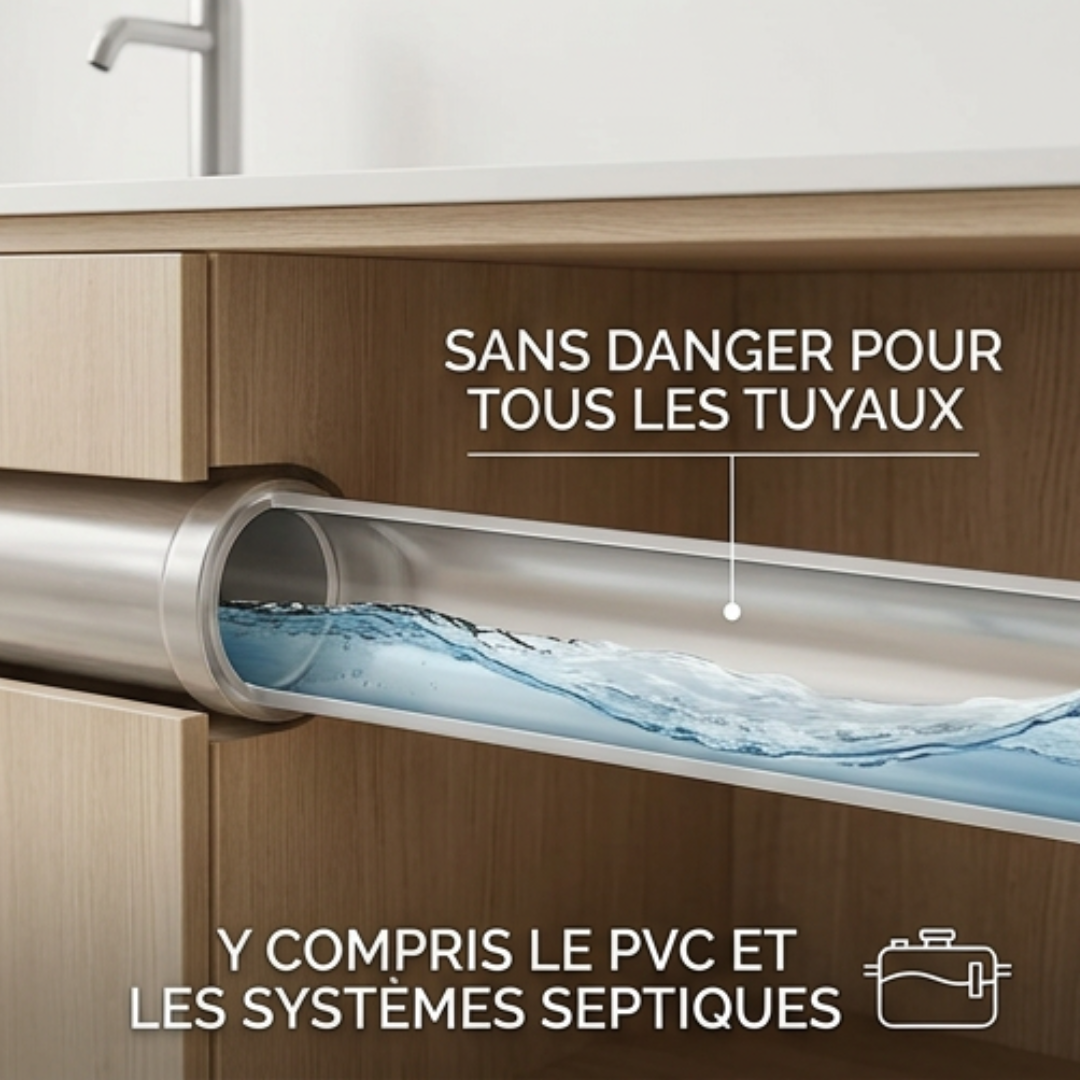 Dernier Jour -50% | FastFlush™ Nettoyant pour éviers et drains