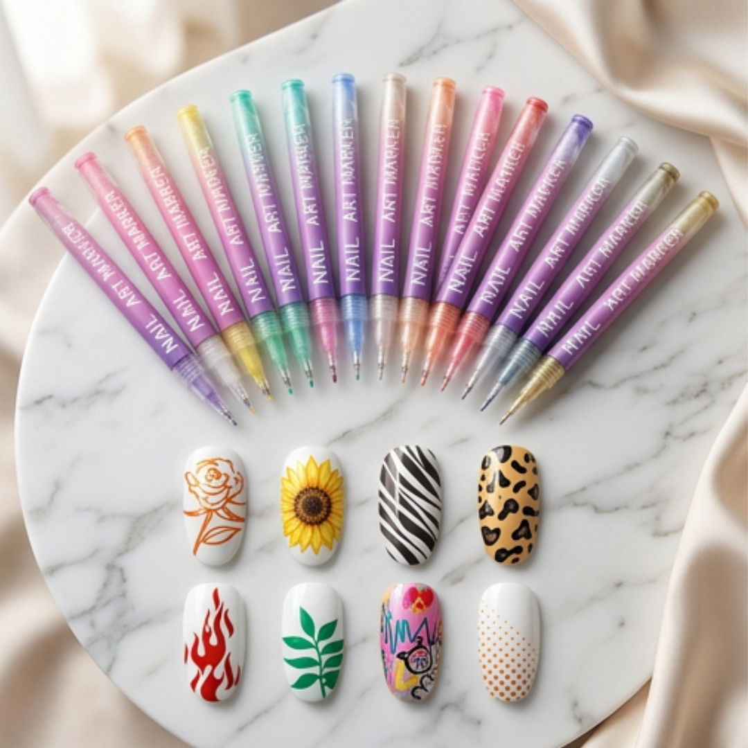 Dernier Jour -50% | ColorTip™ 12 Stylos pour Nail Art