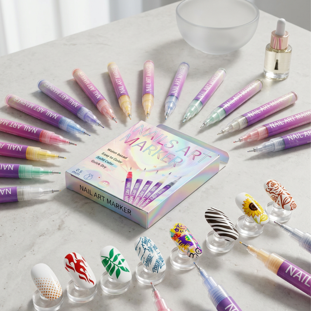 Dernier Jour -50% | ColorTip™ 12 Stylos pour Nail Art