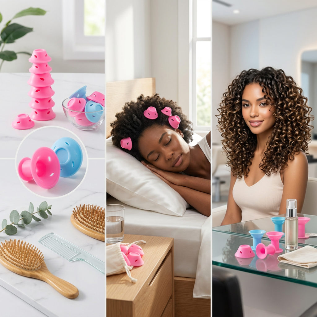 Dernier Jour -50% | CurlLuxe™ Bigoudis pour cheveux (20 pièces)