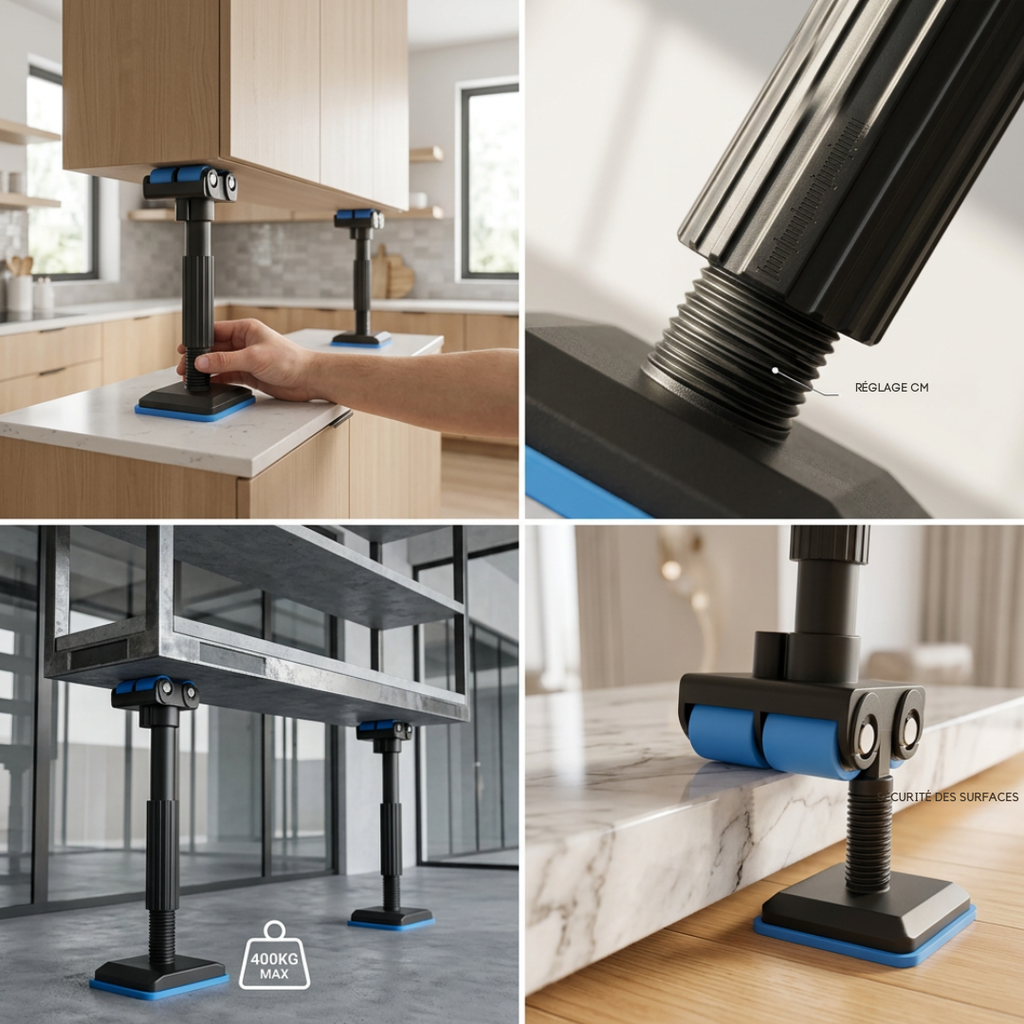 Dernier Jour -50% | EasyLift™ Rails de montage et de levage