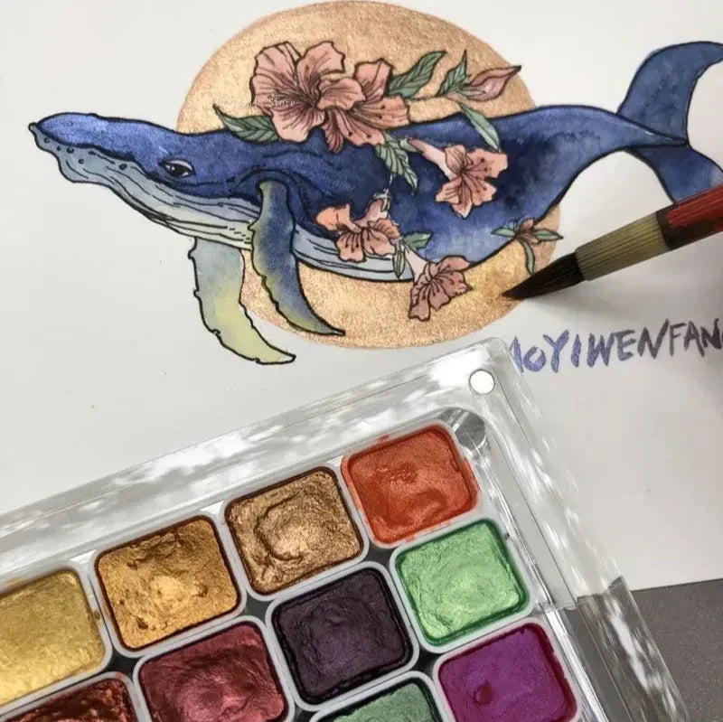 50% DE RÉDUCTION I GlowMax™ Set de Peinture Aquarelle