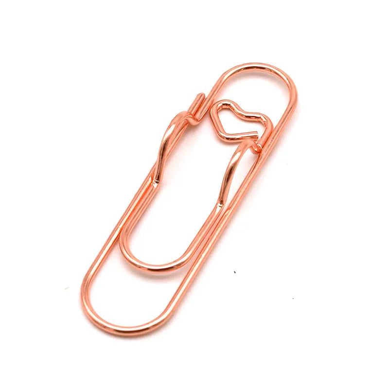 Dernier Jour -50% | CharmClip™ Clips stylés en forme de cœur pour stylos (6 pièces)