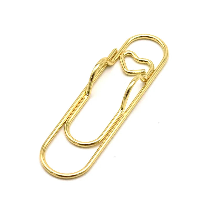 Dernier Jour -50% | CharmClip™ Clips stylés en forme de cœur pour stylos (6 pièces)