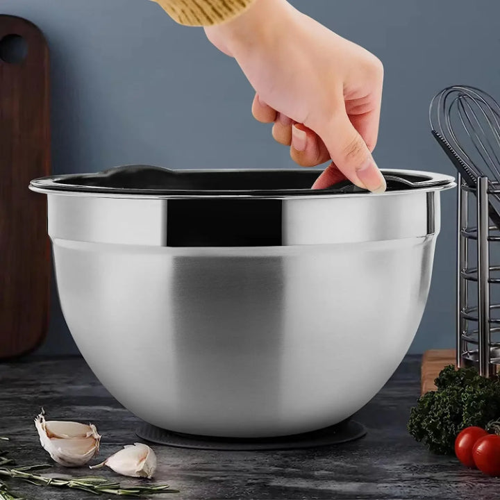 Dernier Jour -50% | CookEase™ Set de Bols en Acier Inoxydable (5 Pièces)