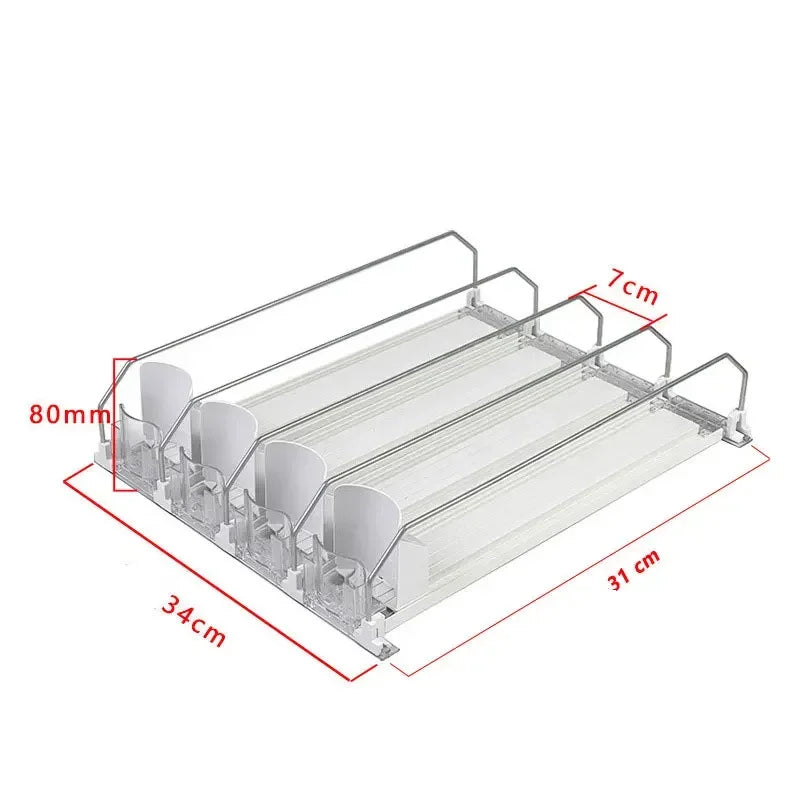 Dernier Jour -50% | CoolPush™ Porte-boissons pour réfrigérateur