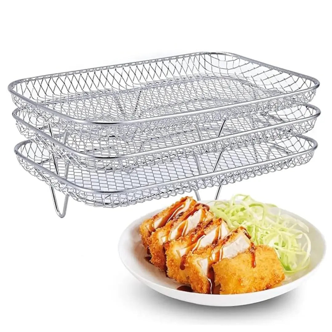 Dernier Jour -50% | AirNest™ Paniers Empilables pour Friteuse à Air