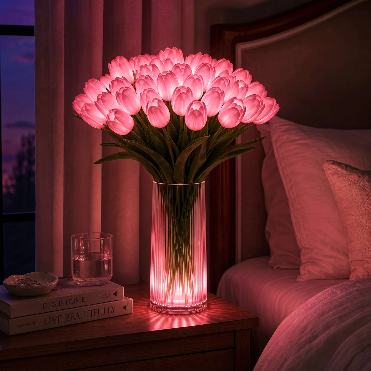 TulipeÉclat™ – Bouquet Lumineux de Tulipes Décoratives
