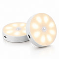LumiRonde™ – Lampes LED Sans Fil avec Détecteur de Mouvement (Lot de 2)