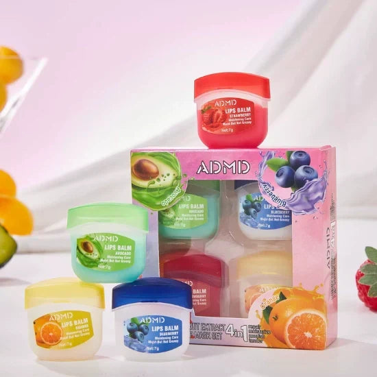 Dernier Jour -50% | GlowLips™ 8-Pièces Baumes à Lèvres Fruités