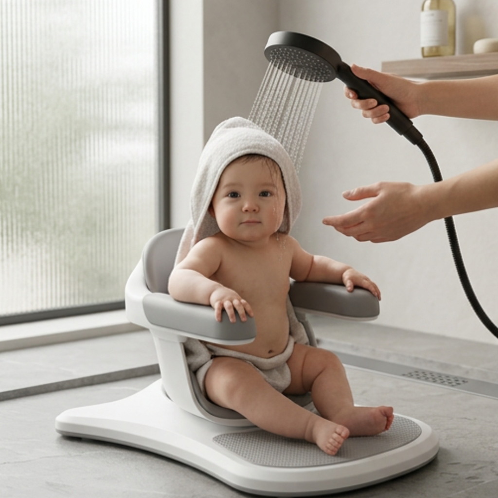 Dernier Jour -50% | BabyEase™ Support de bain sur pied