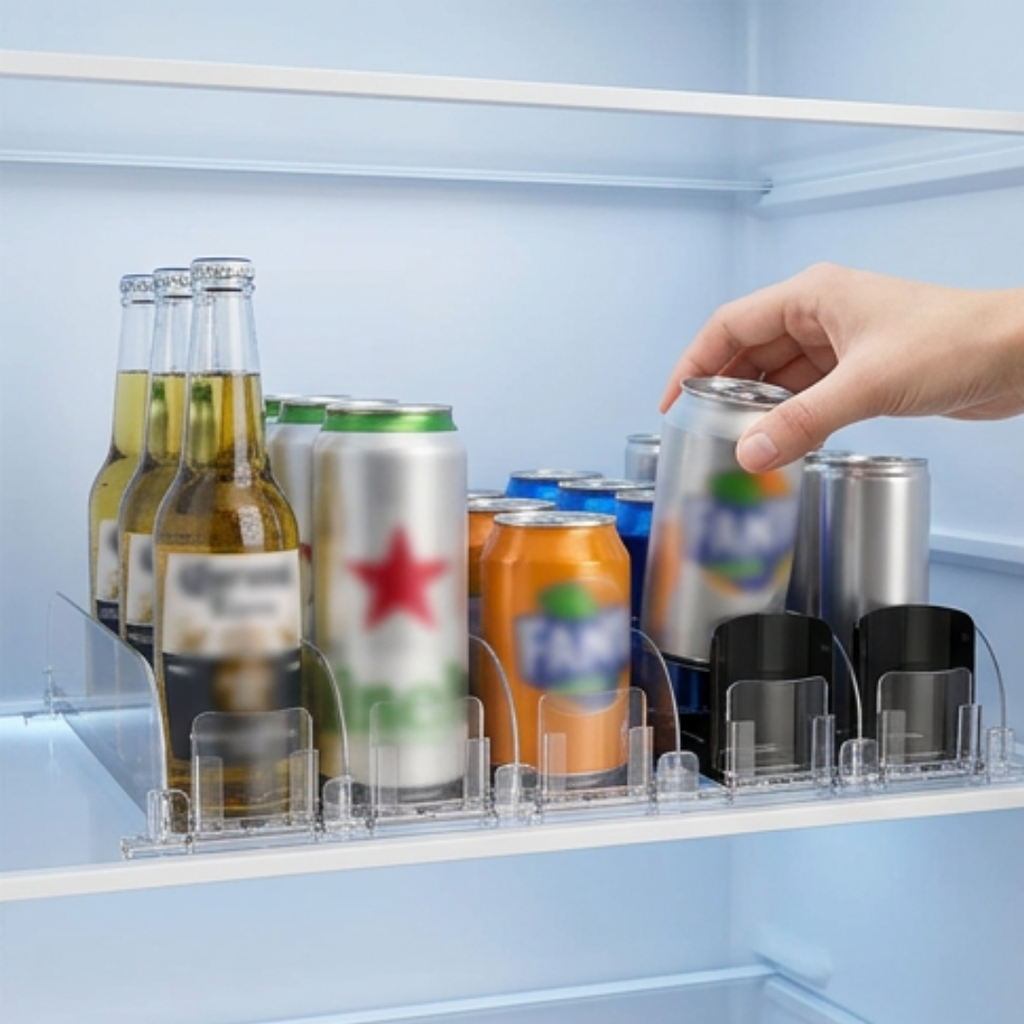 Dernier Jour -50% | CoolPush™ Porte-boissons pour réfrigérateur