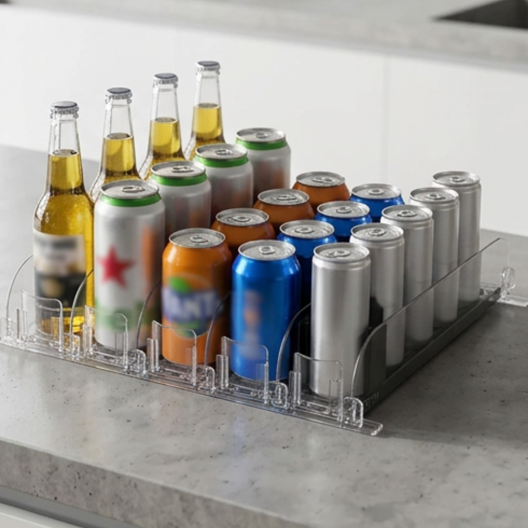 Dernier Jour -50% | CoolPush™ Porte-boissons pour réfrigérateur
