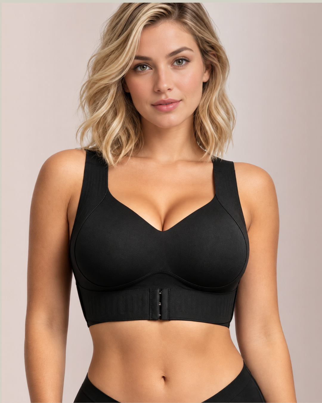 MaintienÉlégance™ – Soutien-Gorge de Maintien à Fermeture Frontale