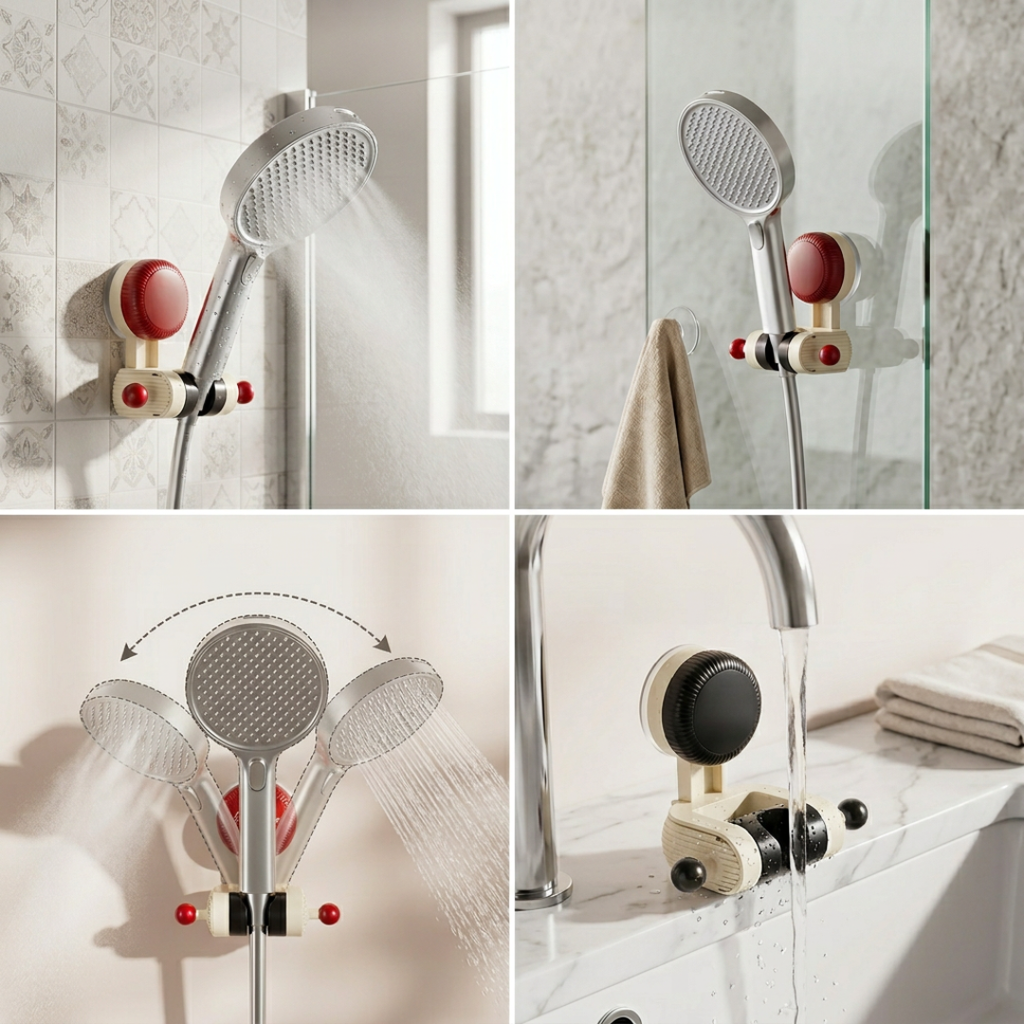 Dernier Jour -50% | AngleHold™ Support de douche réglable
