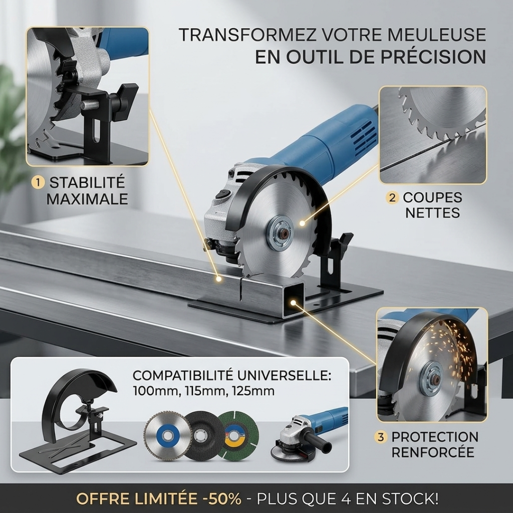 Dernier Jour -50% | CutGuard™ Couvercle de protection pour meuleuse d’angle