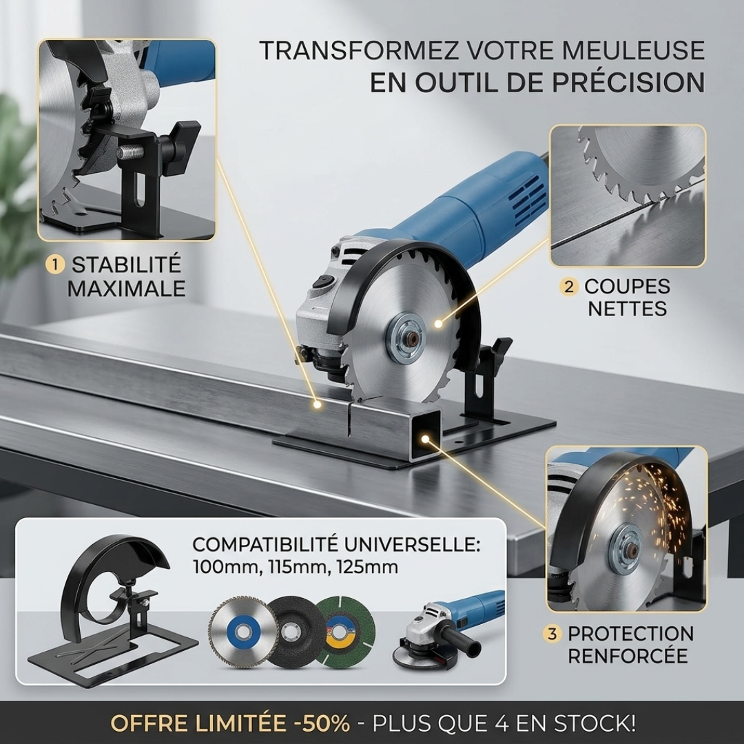 Dernier Jour -50% | CutGuard™ Couvercle de protection pour meuleuse d’angle