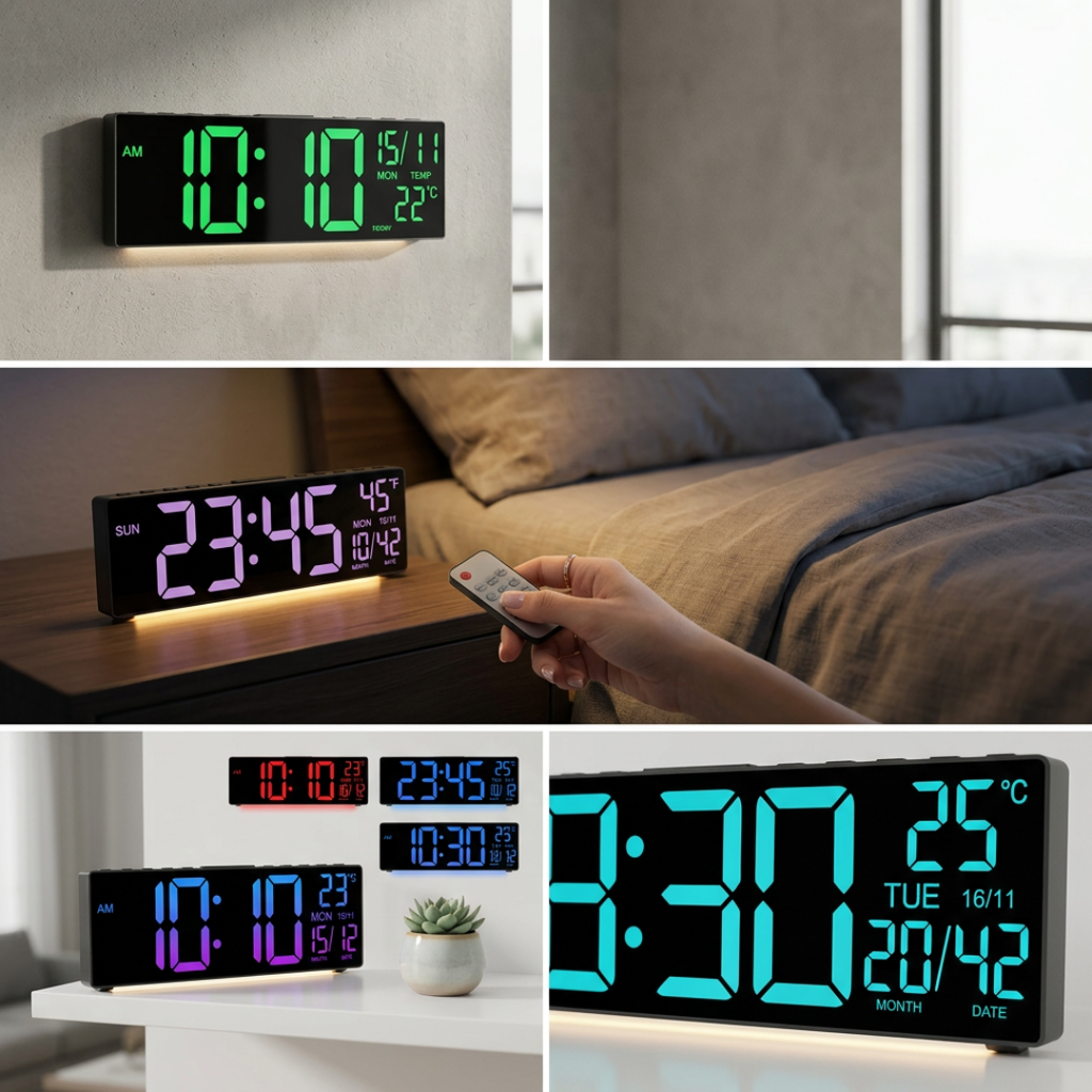 Dernier Jour -50% | GlowTime™ Horloge numérique