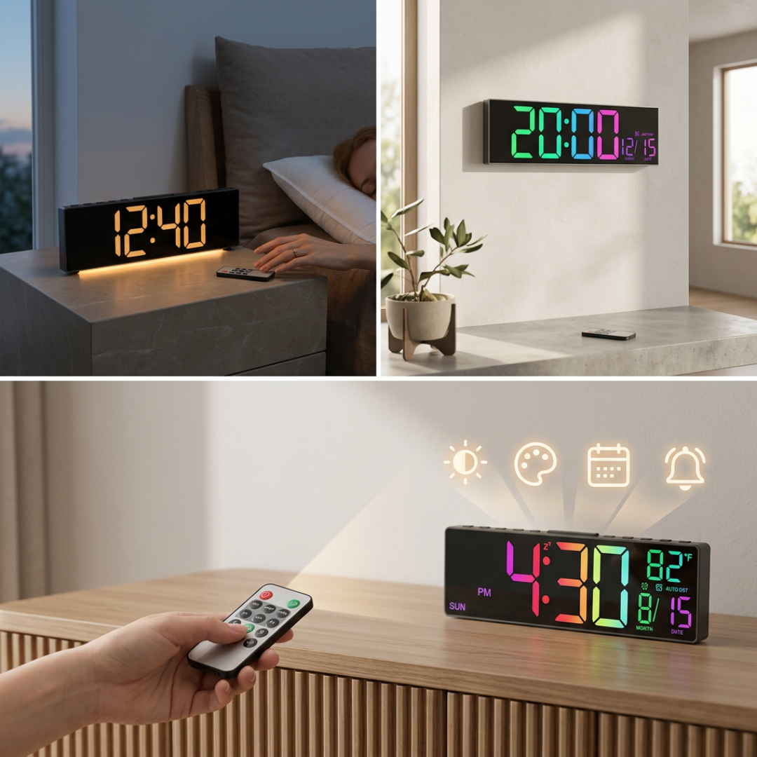 Dernier Jour -50% | GlowTime™ Horloge numérique
