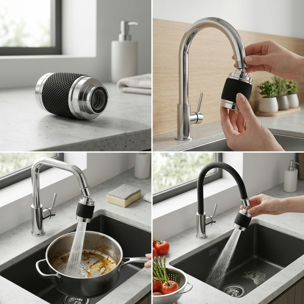 Dernier Jour -50% | AquaFlex™ Rallonge de robinet rotative