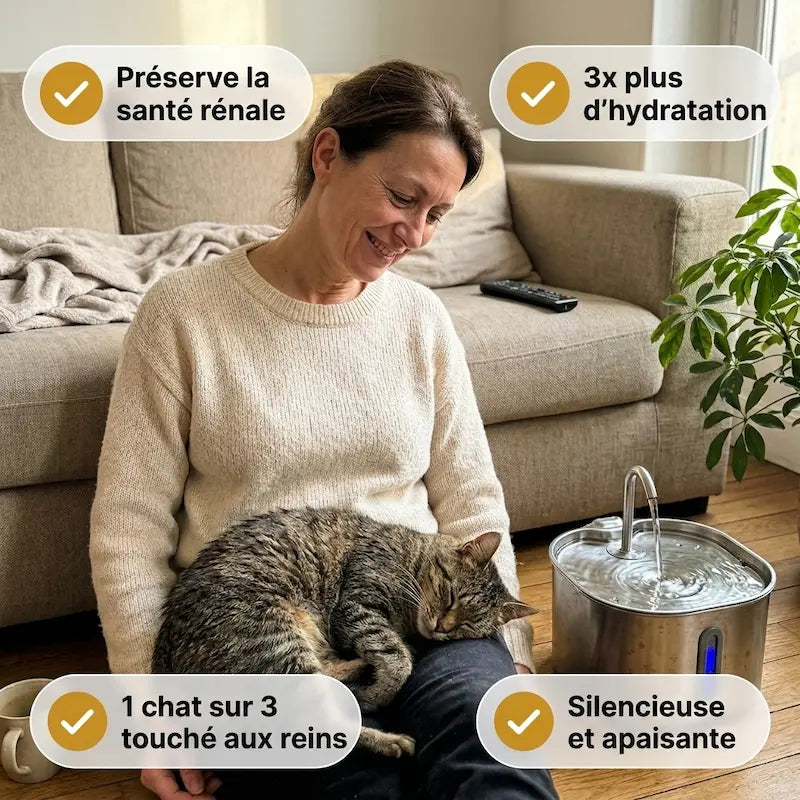 ChatSource™ – Fontaine à Eau pour Chat