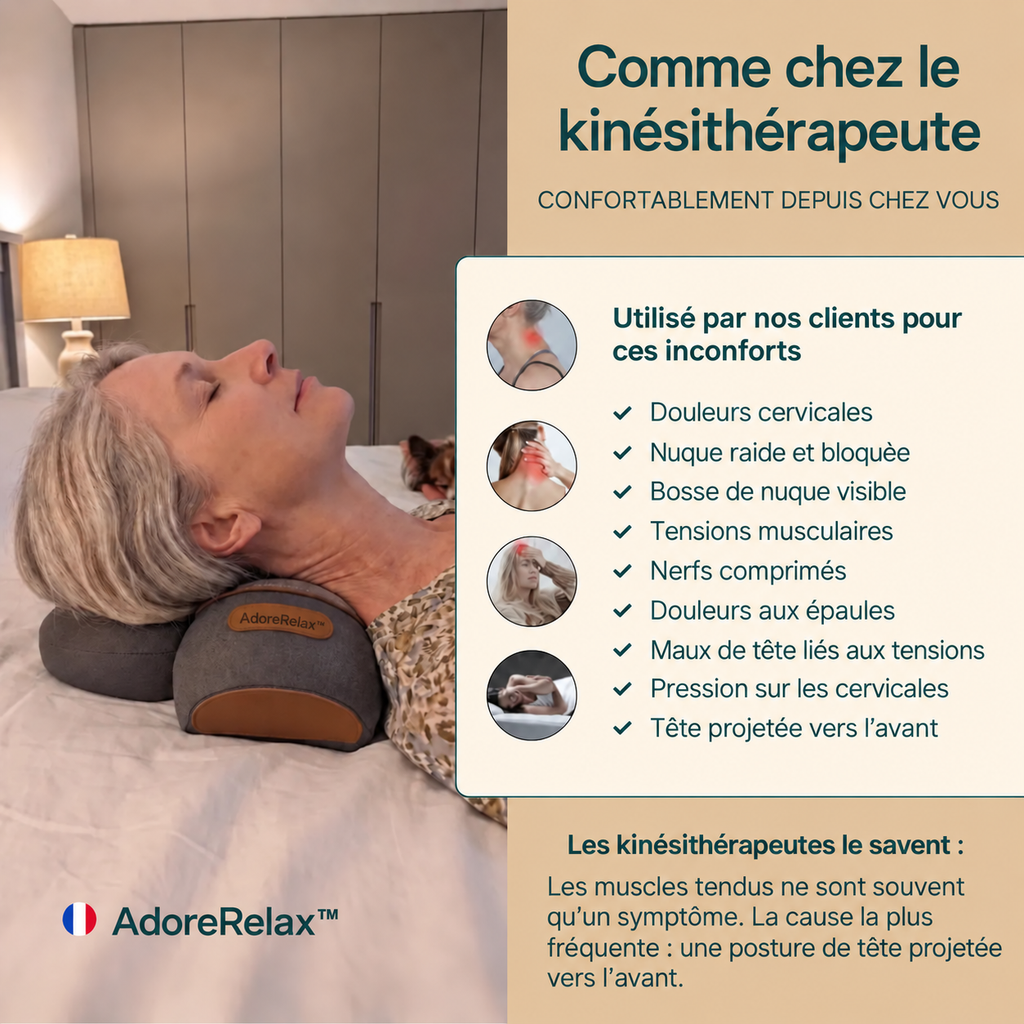AdoreRelax™ Appareil de massage 3-en-1
