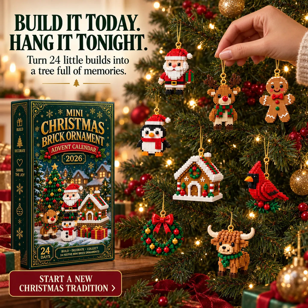 FestiveBuild™ – Calendrier de l’Avent de Noël en Mini-Briques à Construire