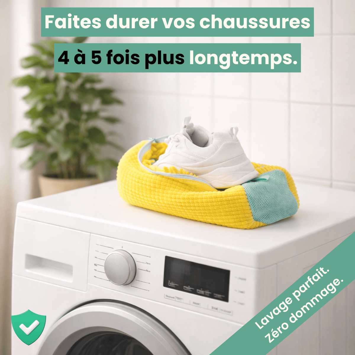 LavePas™ – Housse Protectrice pour Lavage de Chaussures
