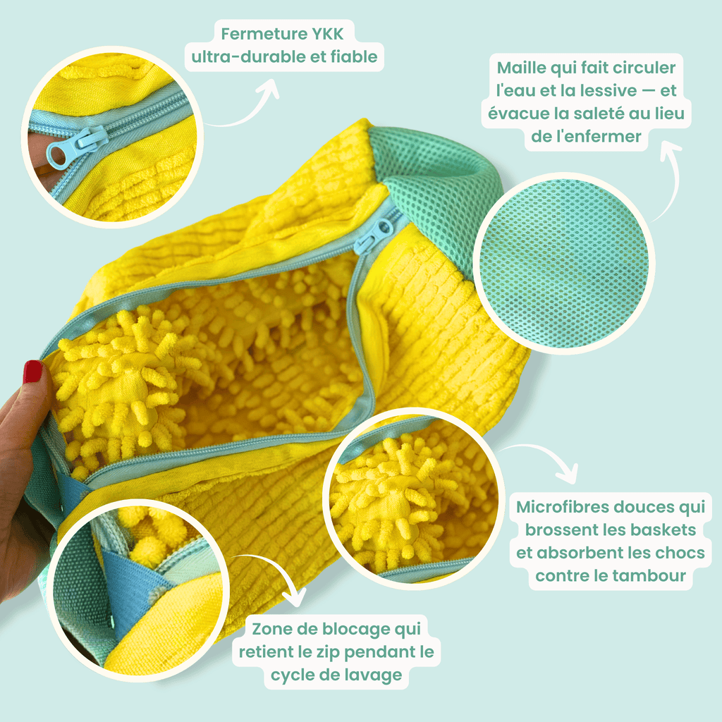 LavePas™ – Housse Protectrice pour Lavage de Chaussures