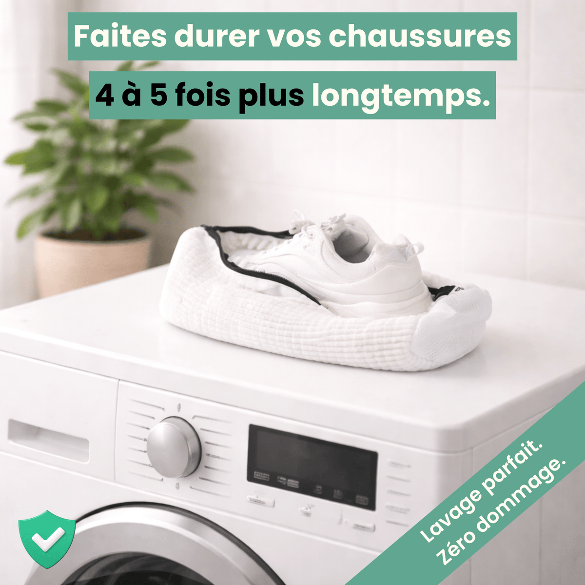 LavePas™ – Housse Protectrice pour Lavage de Chaussures