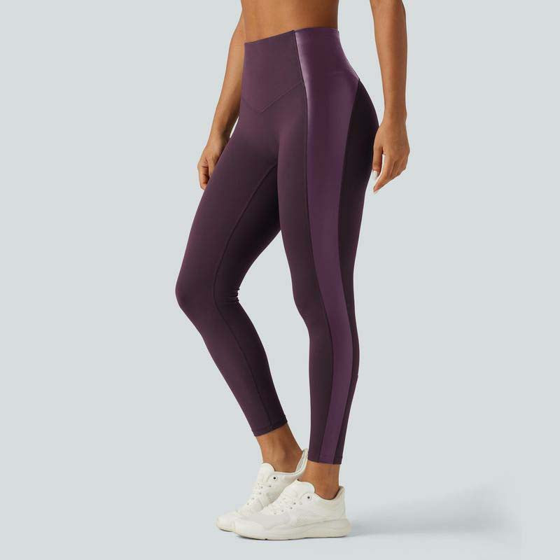 SilhouetteÉlégance™ – Legging Sculptant en Similicuir à Taille Haute
