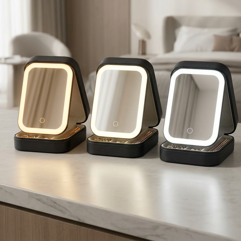 Dernier Jour -50% | GlamCase™ Trousse de Maquillage LED