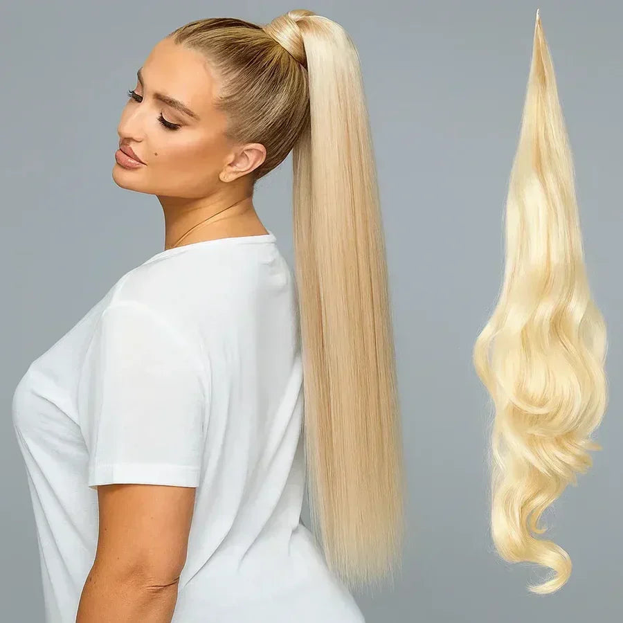 GlamTail™ – Queue de Cheval Volumineuse en Quelques Secondes | -50%
