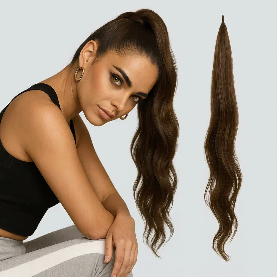 GlamTail™ – Queue de Cheval Volumineuse en Quelques Secondes | -50%