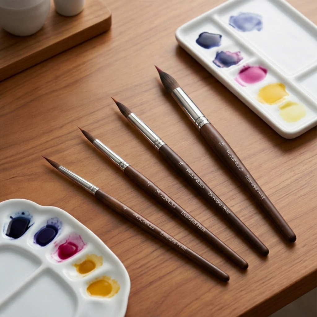 Dernier Jour -50% | CréaLine™ Pinceaux Artistiques Premium