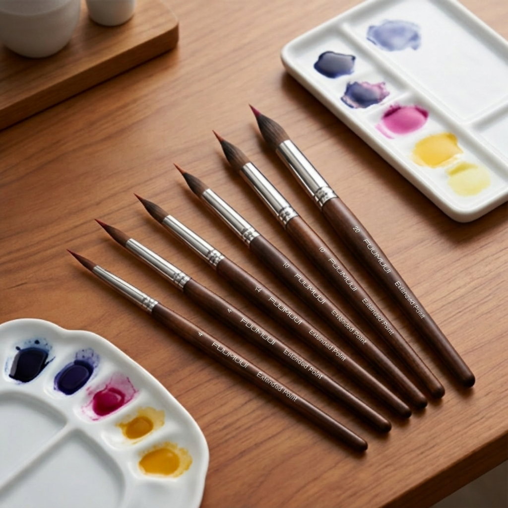 Dernier Jour -50% | CréaLine™ Pinceaux Artistiques Premium
