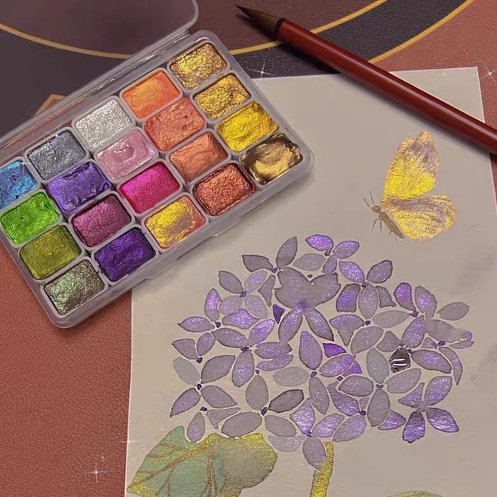 50% DE RÉDUCTION I GlowMax™ Set de Peinture Aquarelle