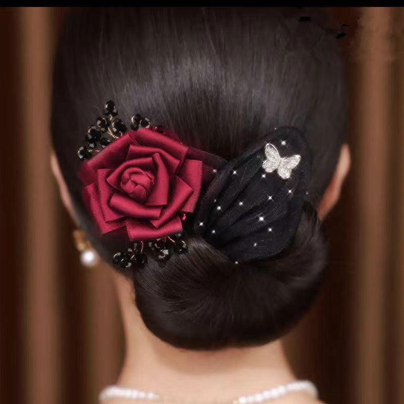 1+1 GRATUIT | SoftFlora™ Nœuds à cheveux floraux élégants