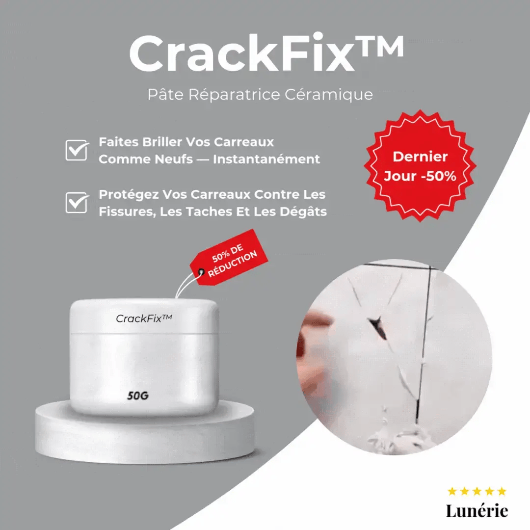 Dernier Jour -50% | CrackFix™ Pâte de Réparation Céramique