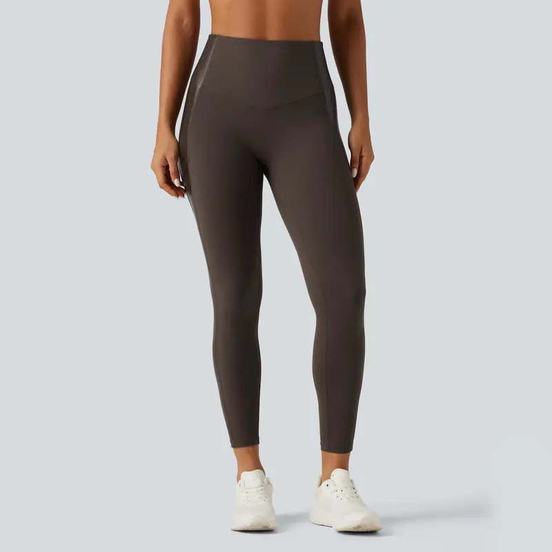 SilhouetteÉlégance™ – Legging Sculptant en Similicuir à Taille Haute