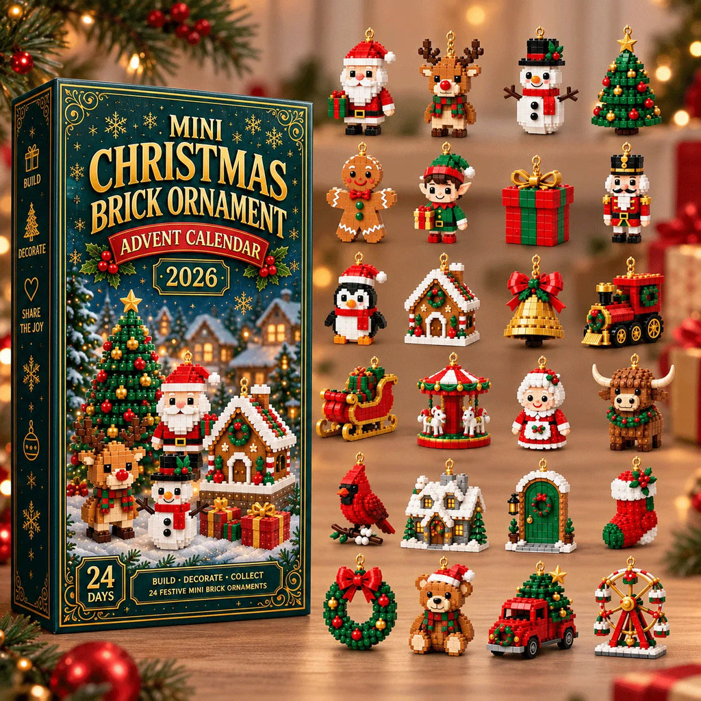 FestiveBuild™ – Calendrier de l’Avent de Noël en Mini-Briques à Construire