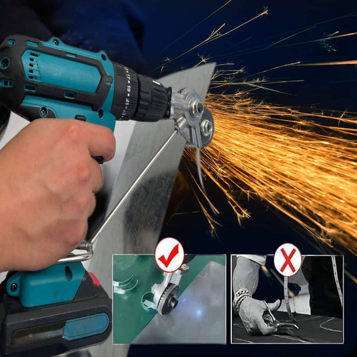 Dernier Jour -50% | DrillMaster™ Lame de Découpe Métal pour Perceuse