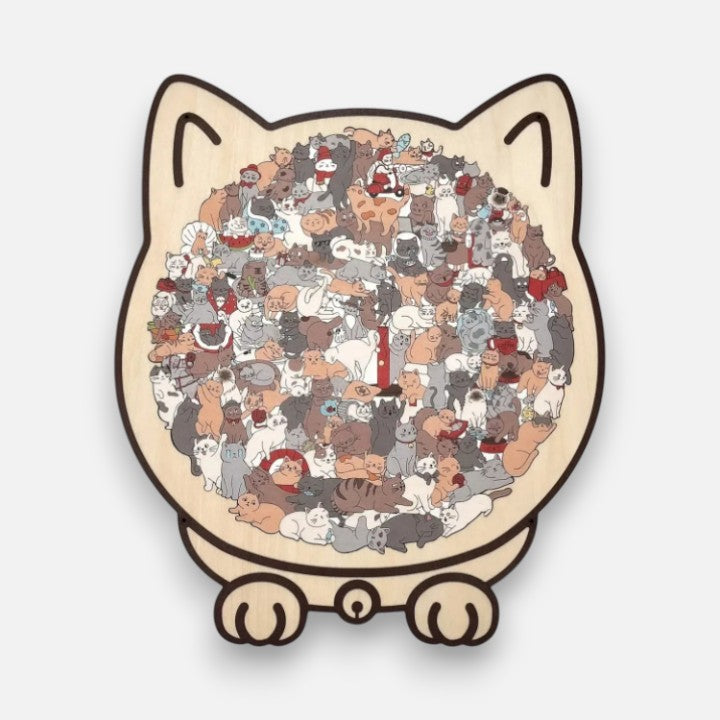 Dernier Jour -50% | CatPuzzle™ Casse-Tête Créatif Chat